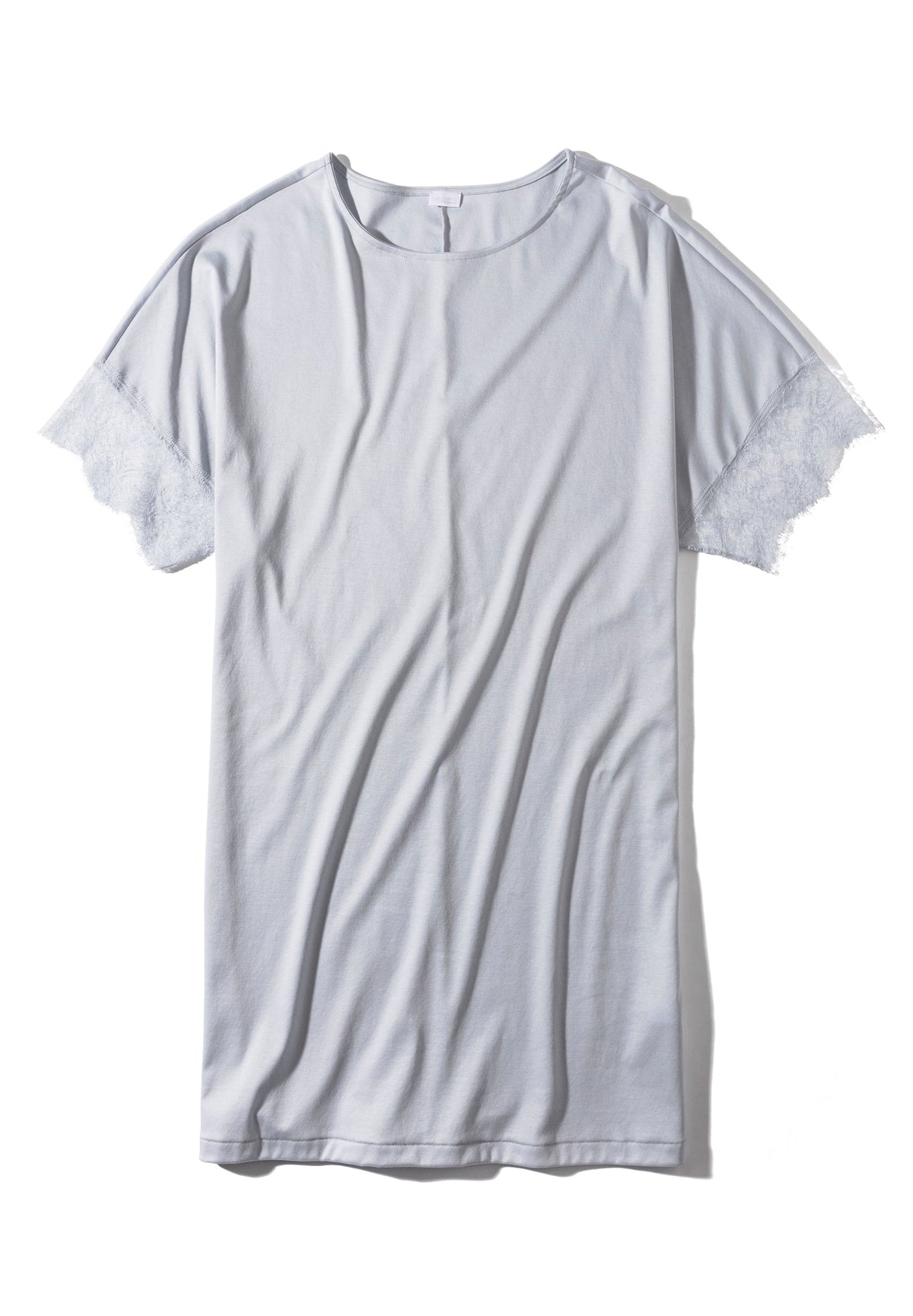 Sea Island | Sleepshirt Short Sleeve - morning blue