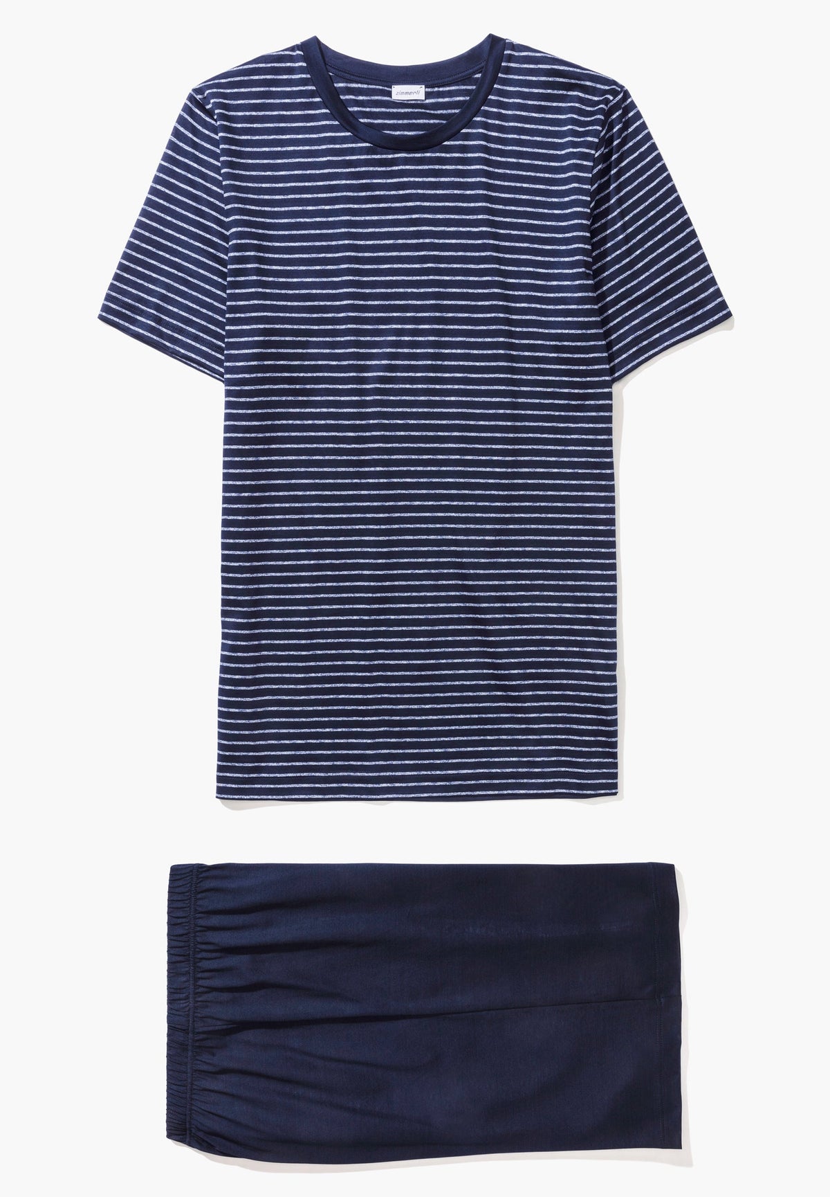 Filodiscozia Stripes | Pyjama kurz - dark blue stripes