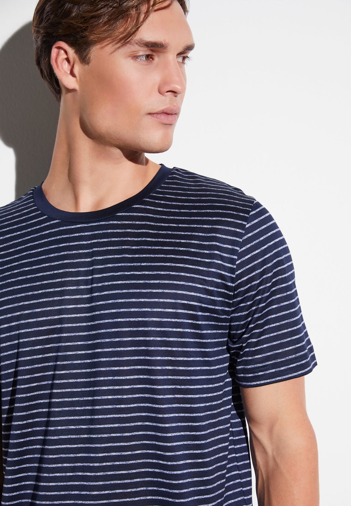 Filodiscozia Stripes | Pyjama kurz - dark blue stripes