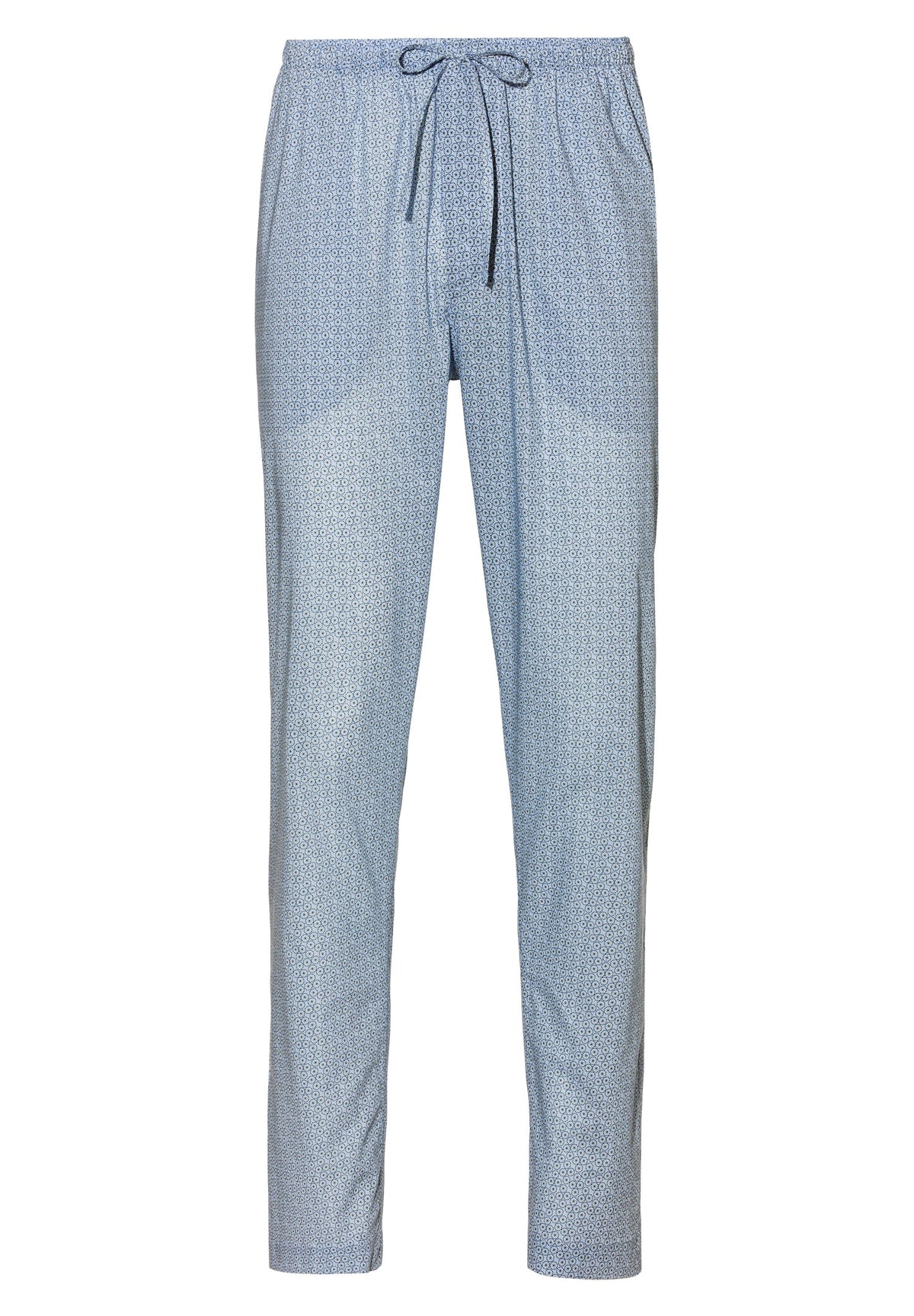 Cotton Voile Print | Hose lang - ditsy-geo light blue