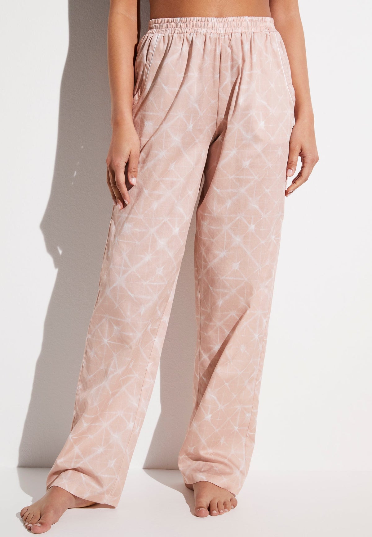 Cotton Sateen Print | Hose lang - geo-batic rose