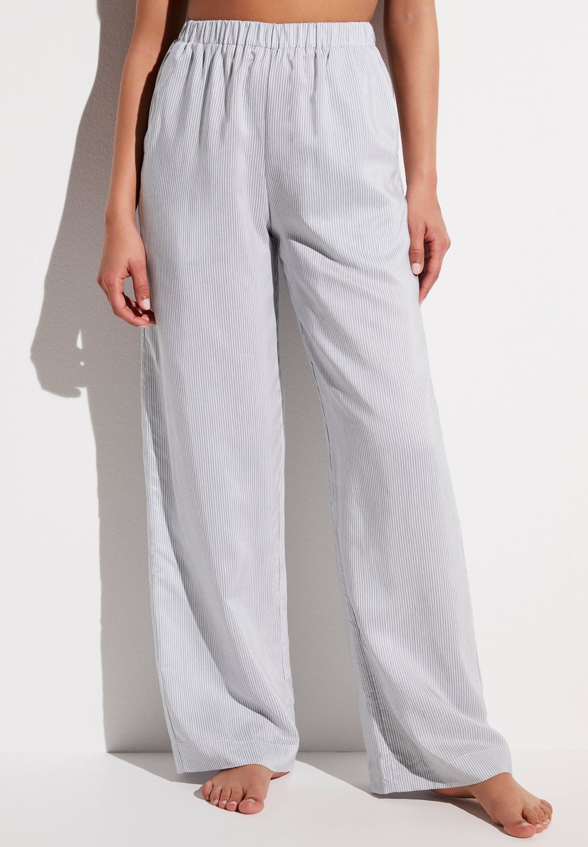 Feminine Stripes | Pantalon - sky stripes