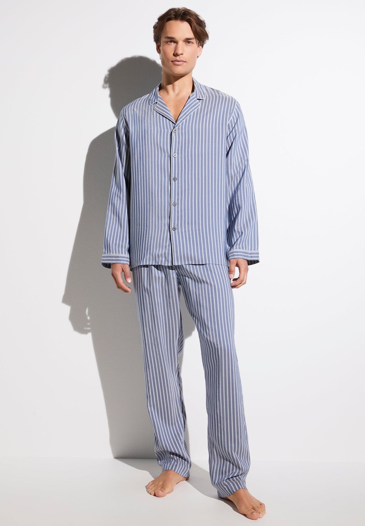 Pinstripes | Pyjama lang - sky stripes