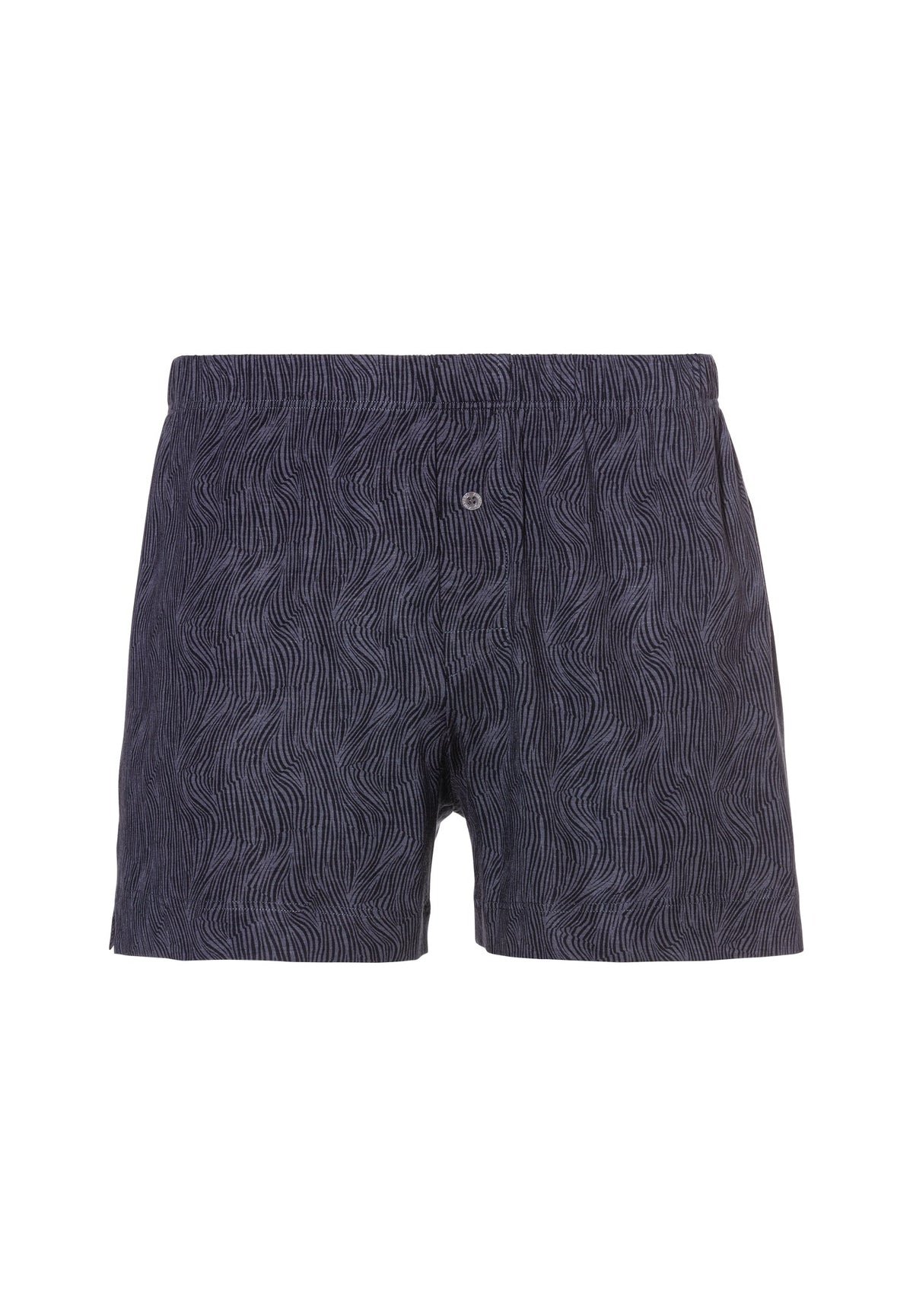 Pureness Print | Boxer - linear wave deep blue