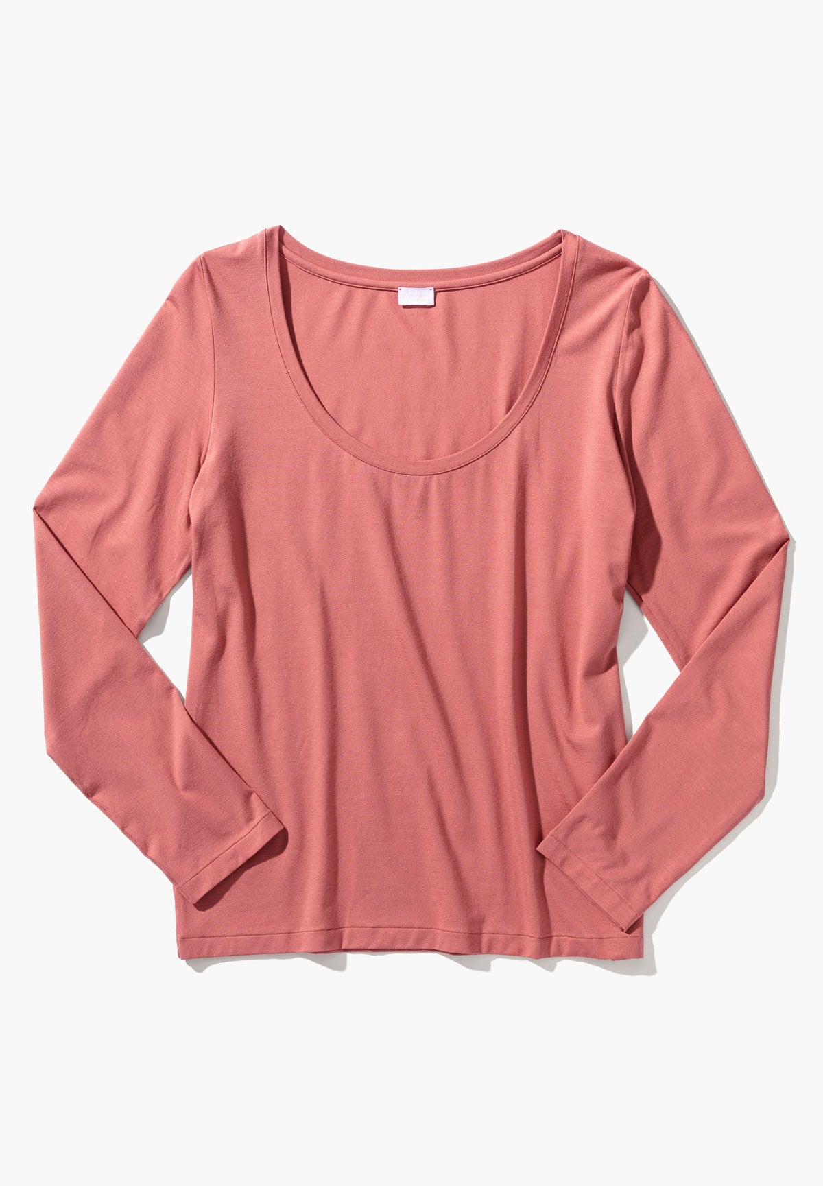 Pureness | T-Shirt langarm - coral rouge