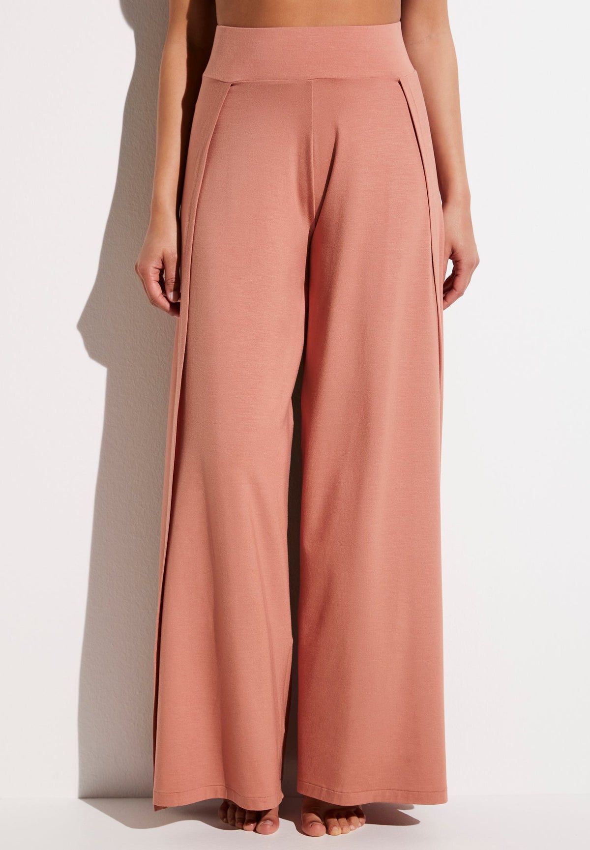 Pureness | Pantalon - coral rouge