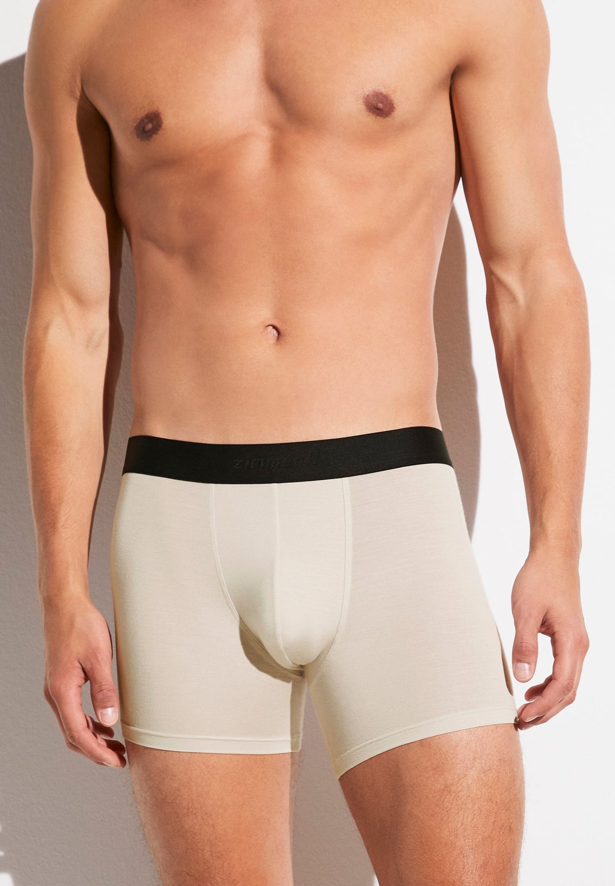 Pureness | Boxer Brief, längeres Bein - almond latte