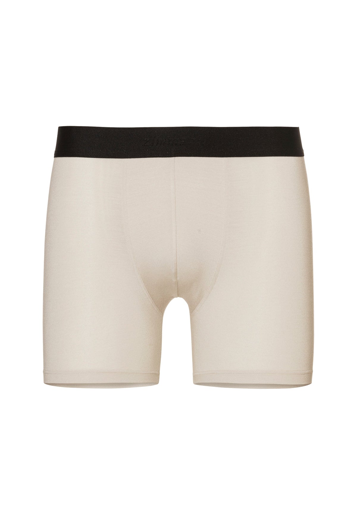 Pureness | Long Leg Boxer Brief - almond latte