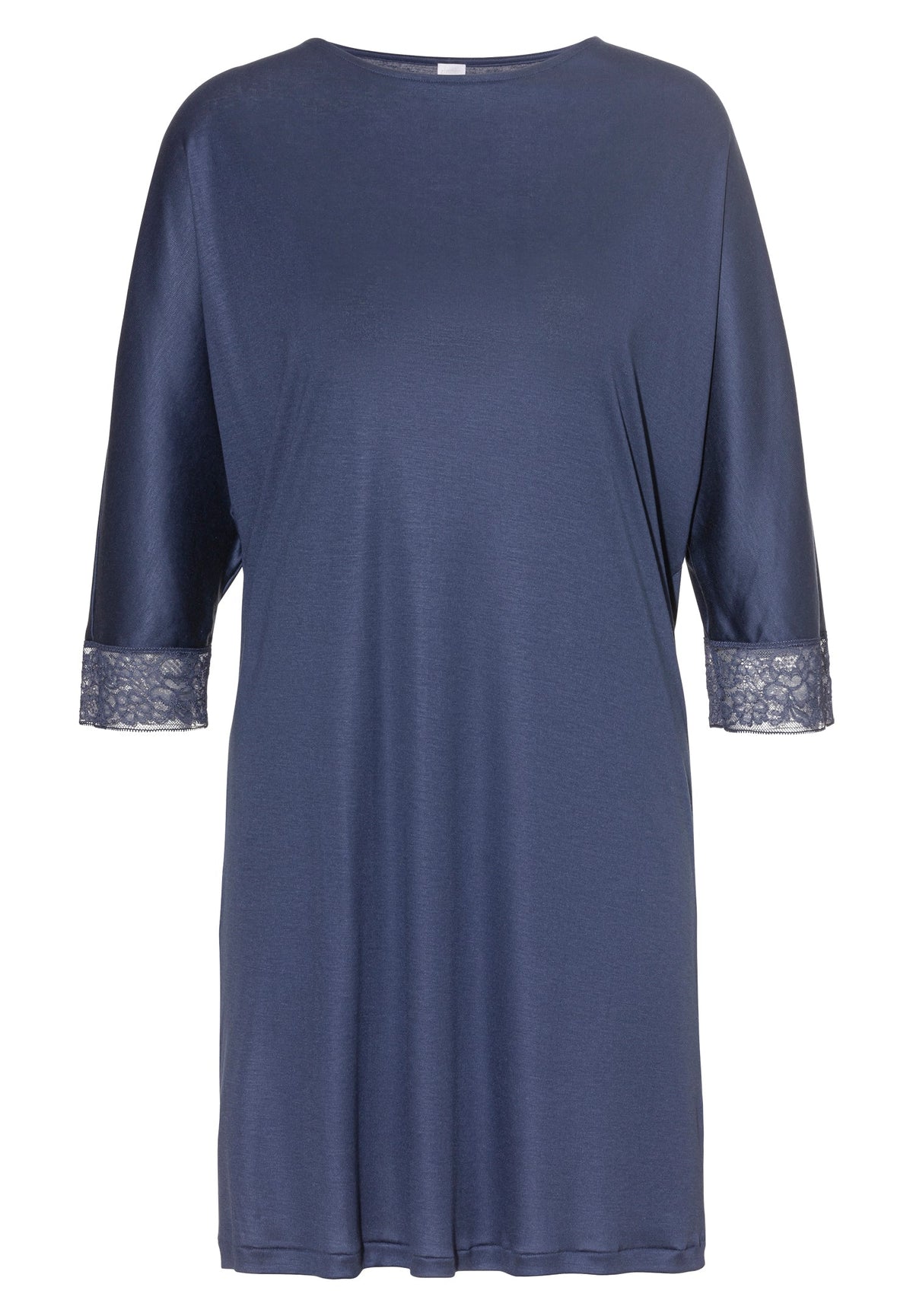 Silk Dreams | Sleepshirt 3/4-Ärmel - iris blue