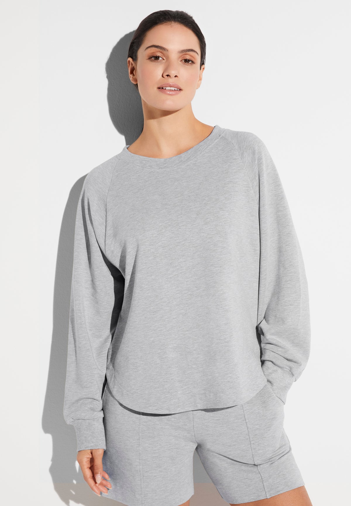 Summer Lounge | Pull-over - light grey mélange