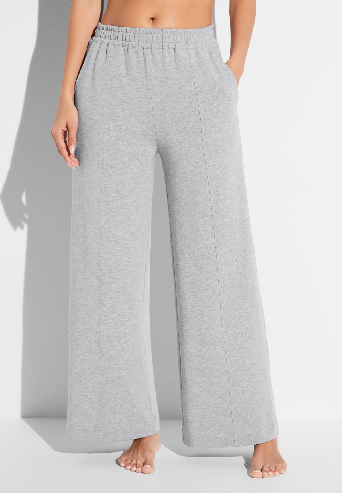 Summer Lounge | Pantalon - light grey mélange