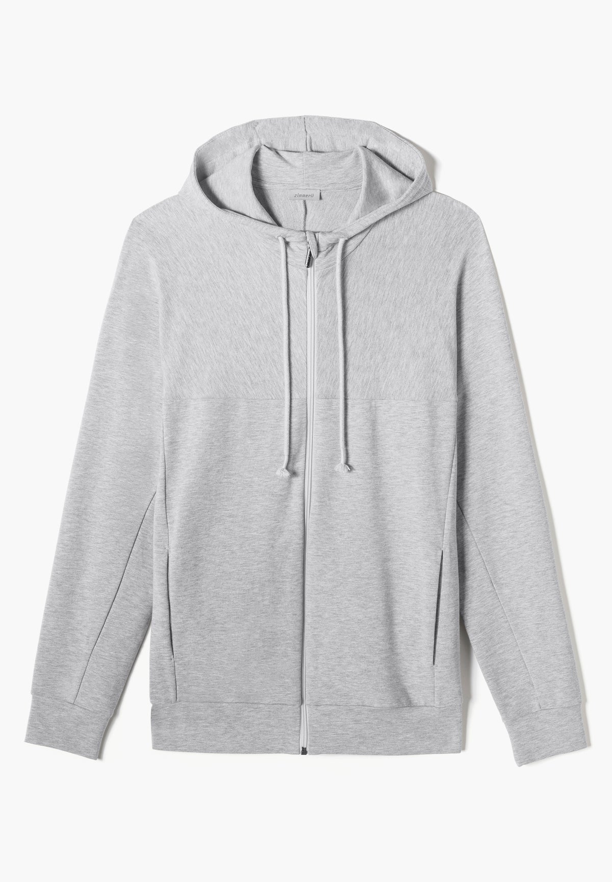 Summer Lounge | Hoodie Jacket - light grey mélange