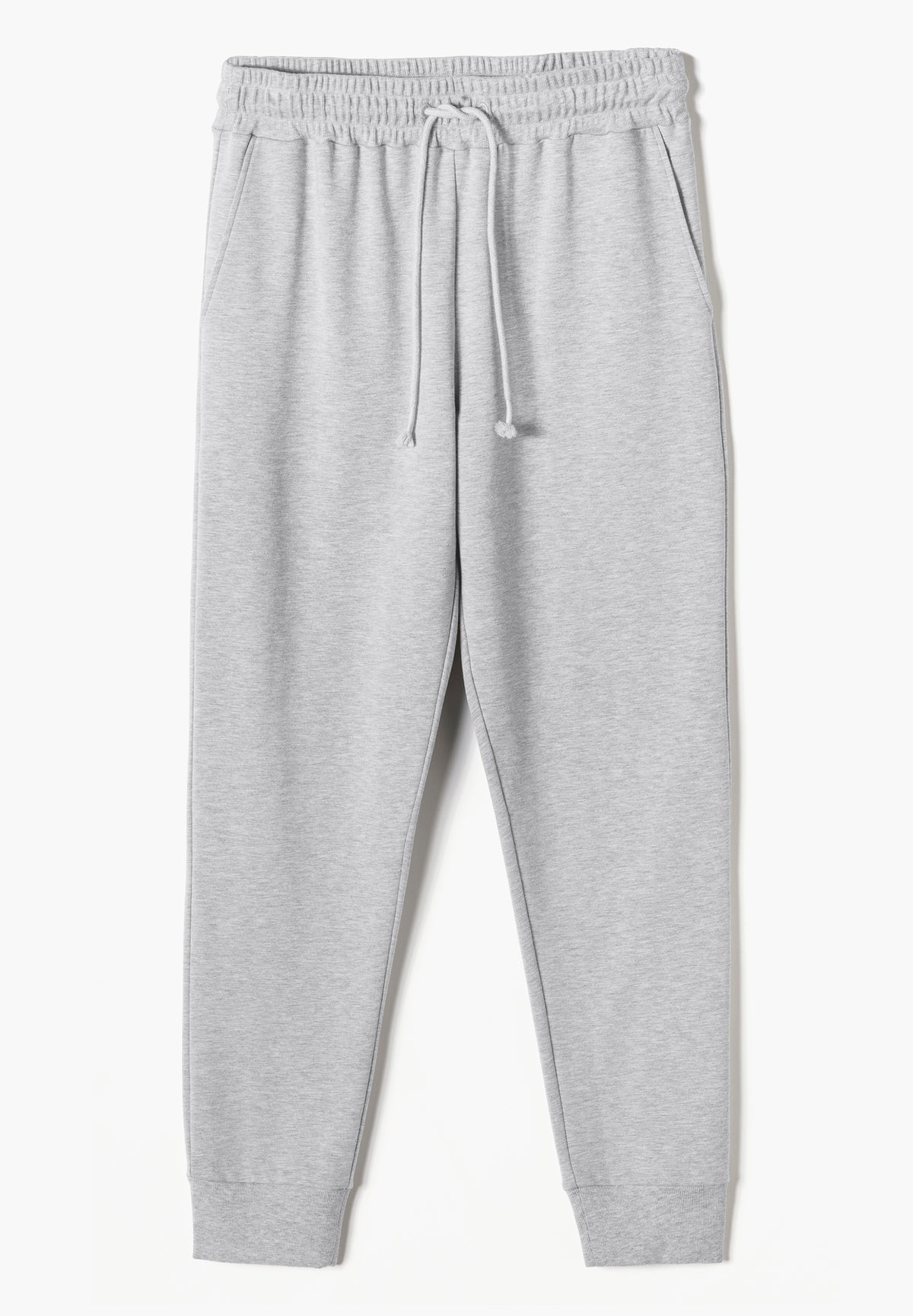 Summer Lounge | Pants Long - light grey mélange