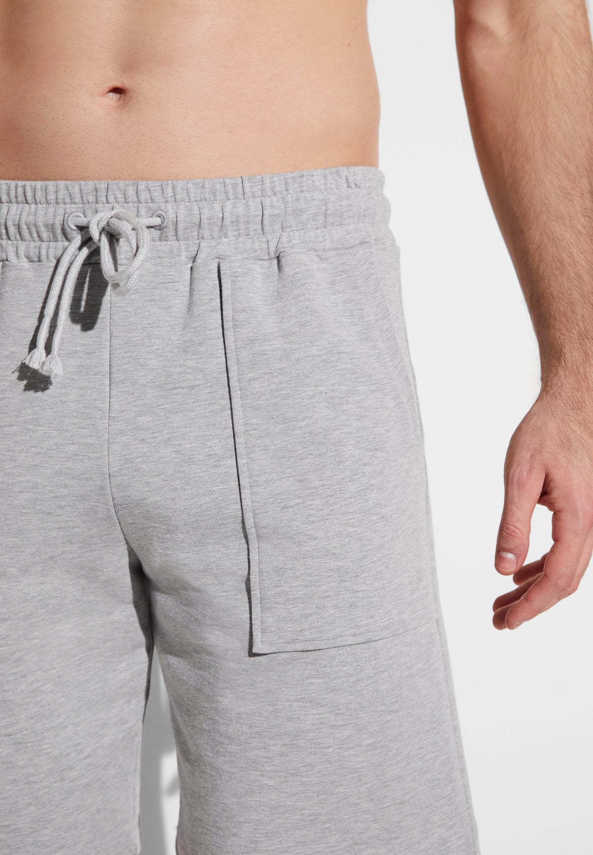 Summer Lounge | Pants Short - light grey mélange