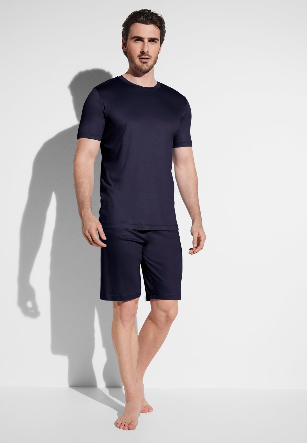 Sustainable Luxury | Pyjama Short - navy