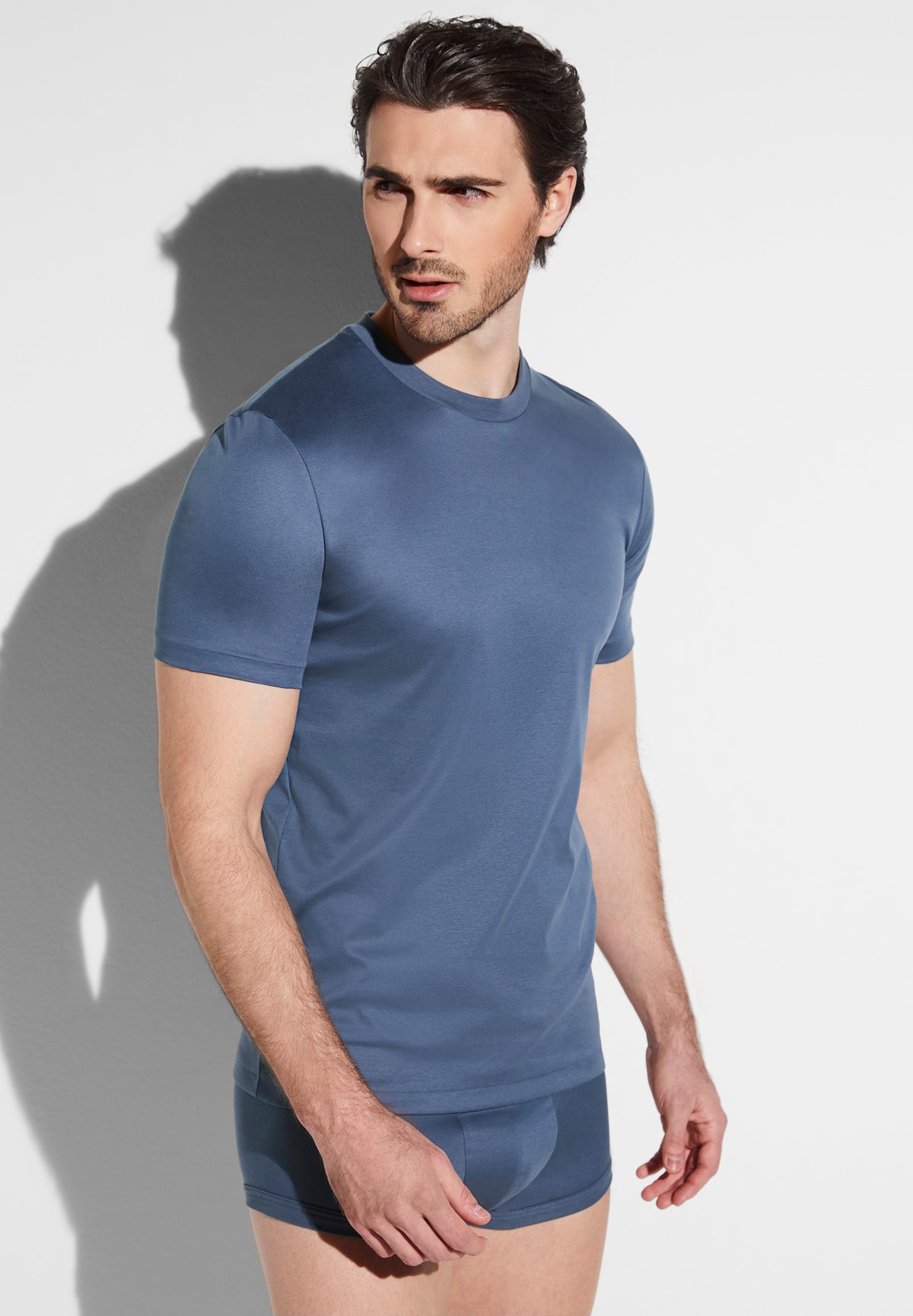 Sea Island | T-Shirt Short Sleeve - steel blue