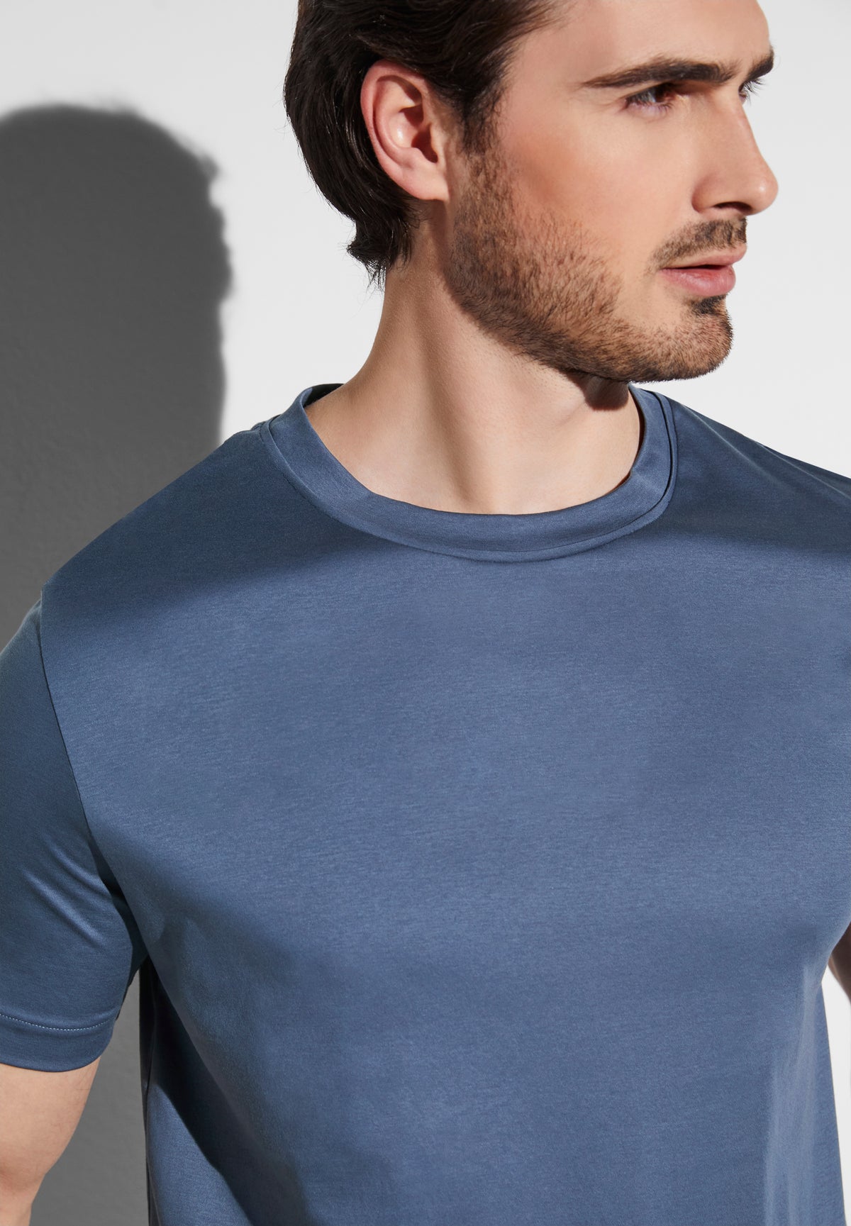 Sea Island | T-Shirt à manches courtes - steel blue