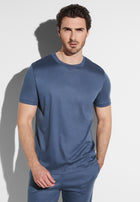 Sea Island | T-Shirt Short Sleeve - steel blue