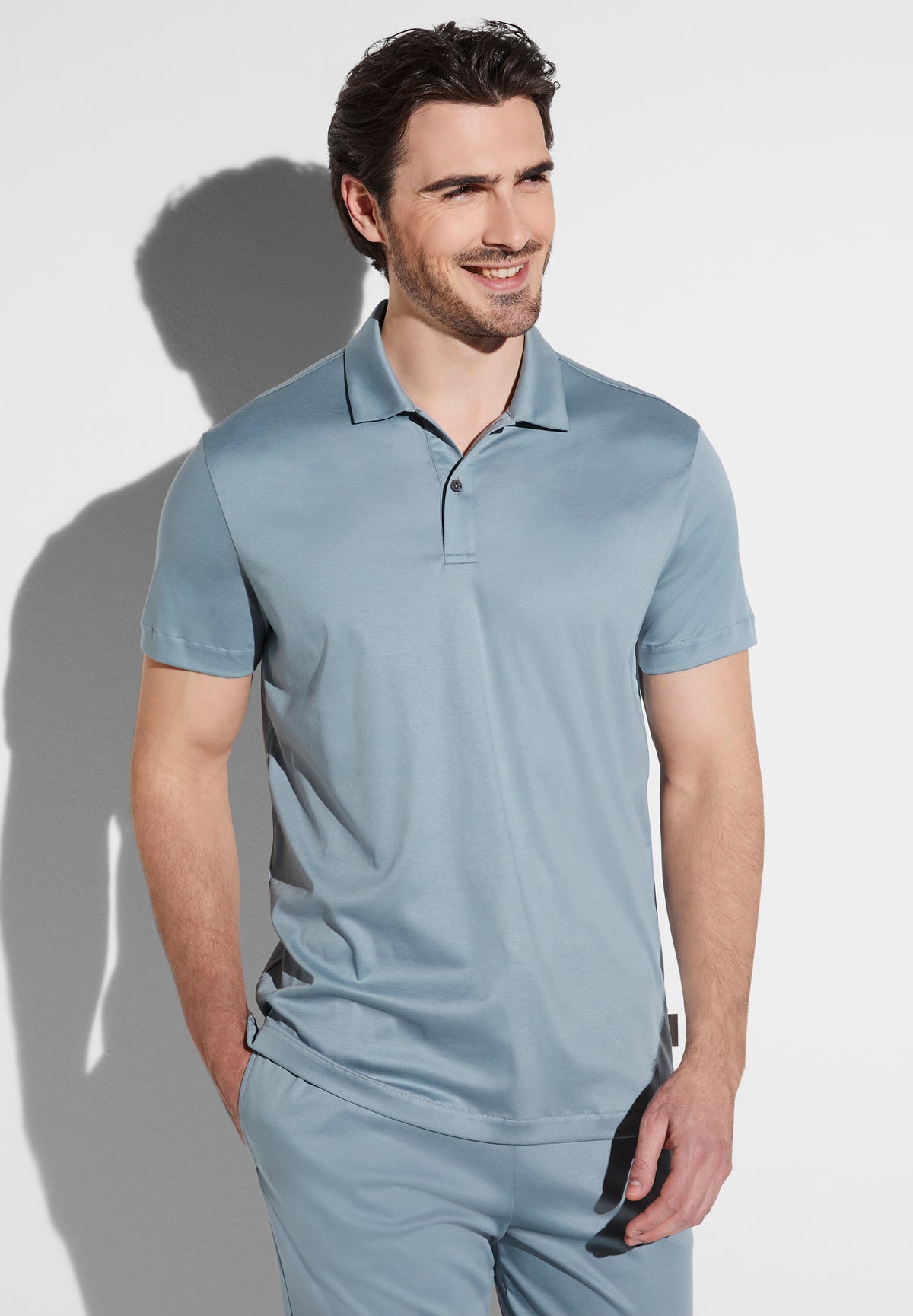 Sea Island | Polo Shirt Short Sleeve - river blue