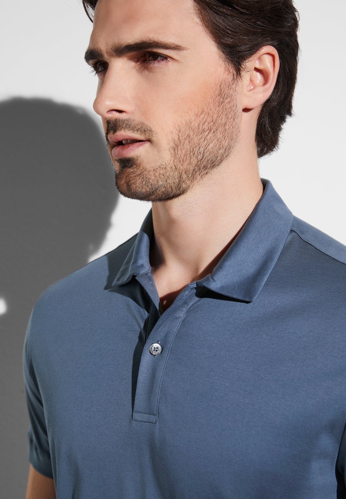 Sea Island | Poloshirt kurzarm - steel blue