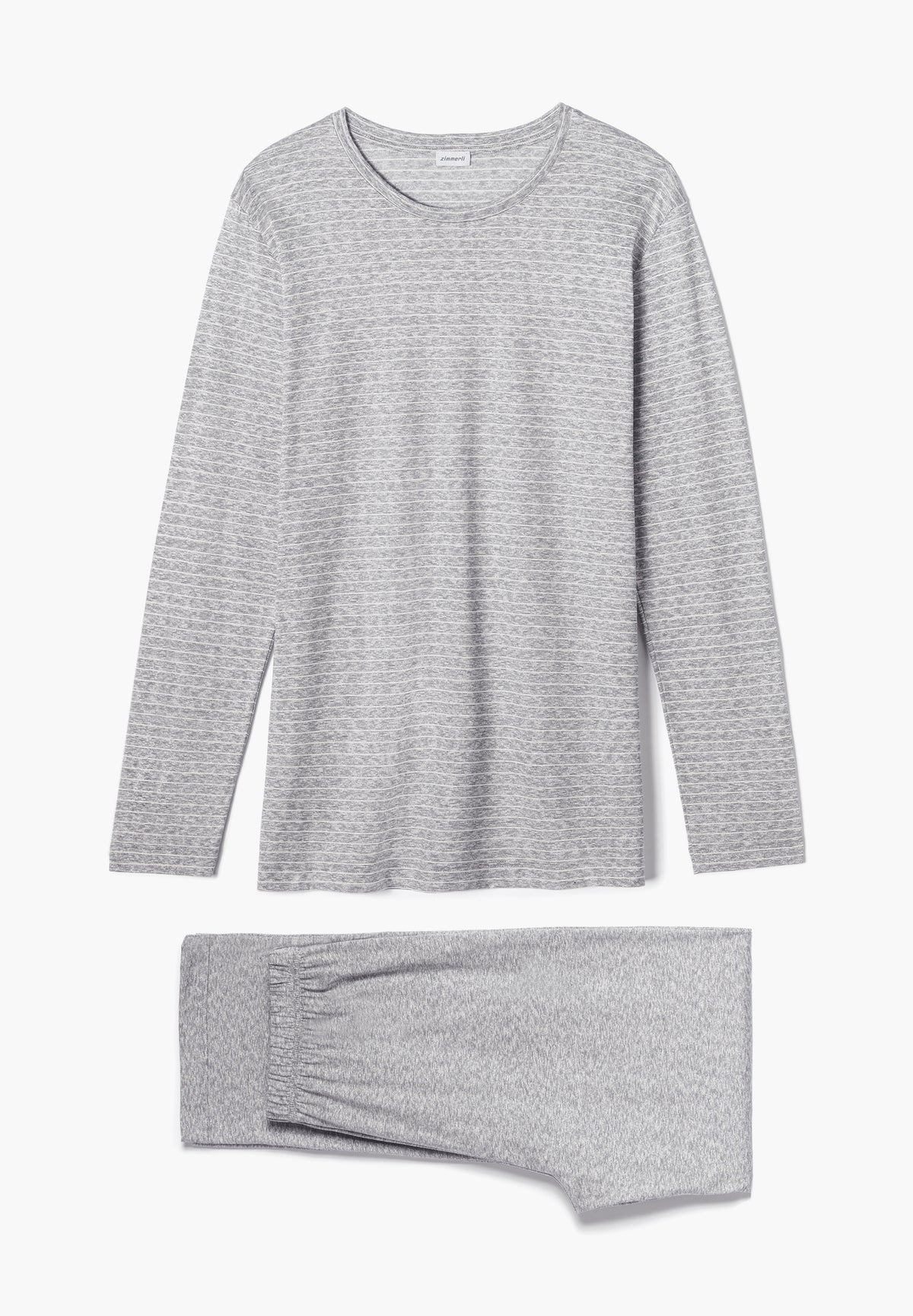 Filodiscozia | Pyjama longues - grey mélange stripes