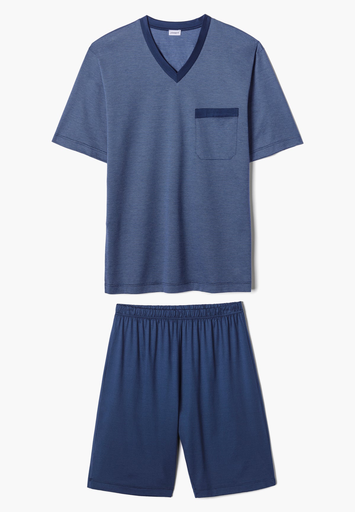 Filodiscozia | Pyjama Short - geo ocean blue