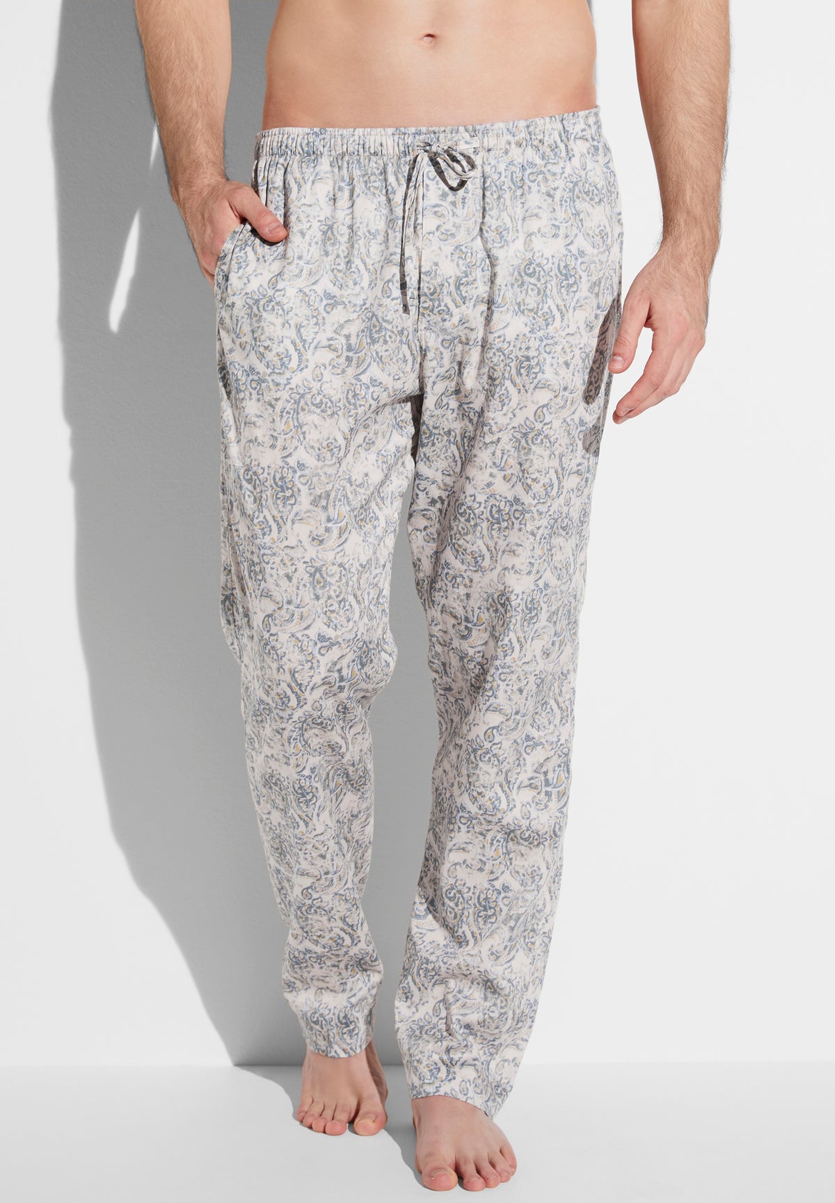 Cotton Sateen Print | Pants Long - boho paisley