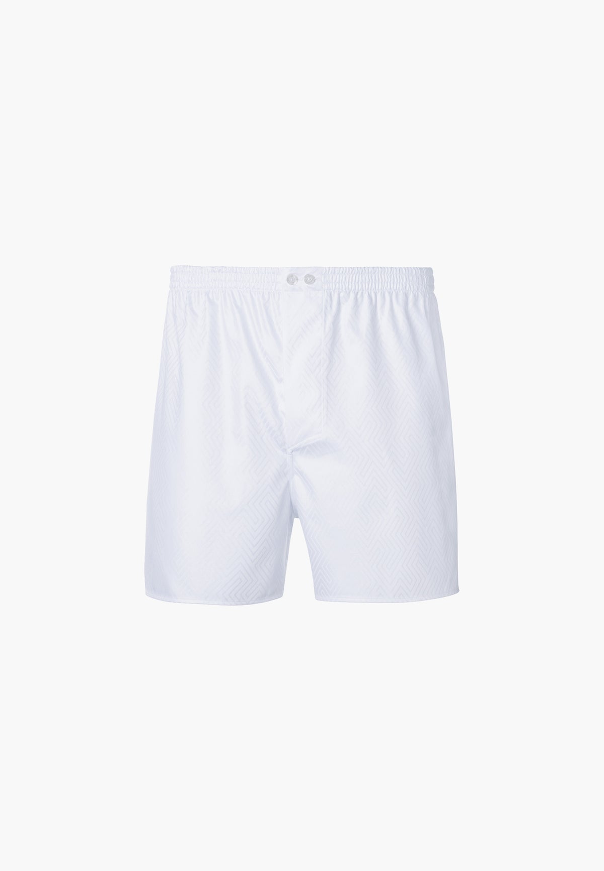 Luxury Jacquard | Boxer Shorts - white