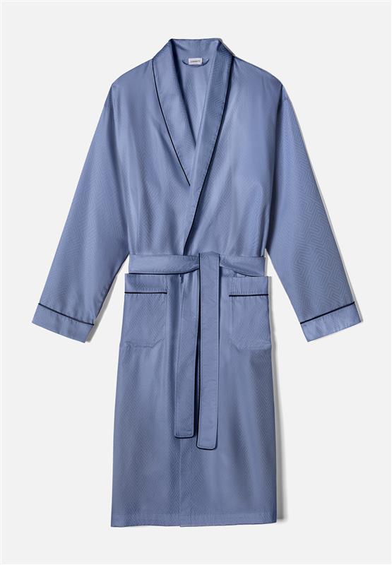 Luxury Jacquard | Robe Long - blue