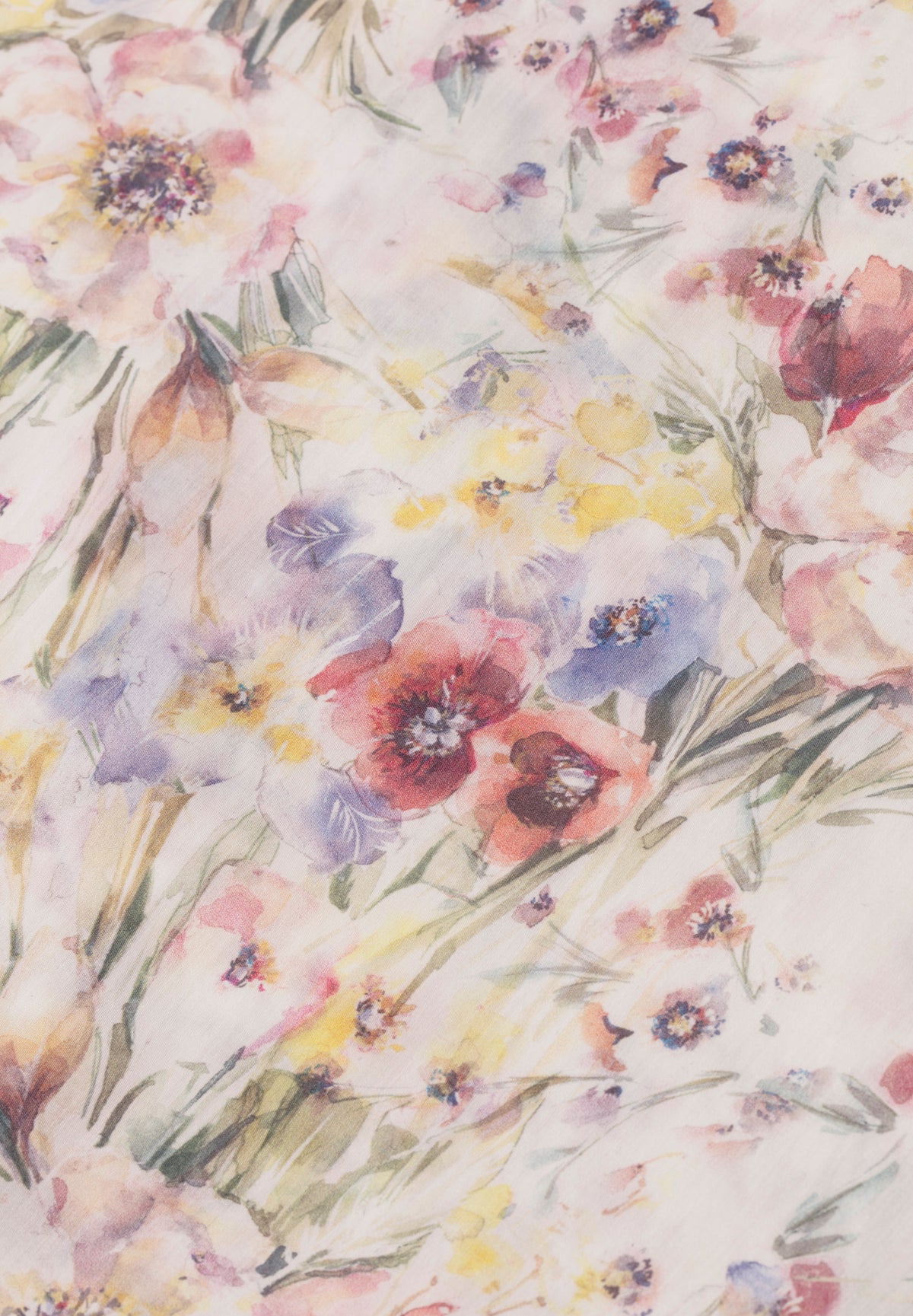 Cotton Sateen Print | Hose lang - summer fields