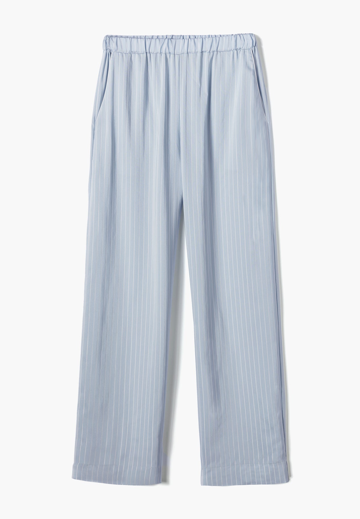 Feminine Stripes | Hose lang - blue stripes