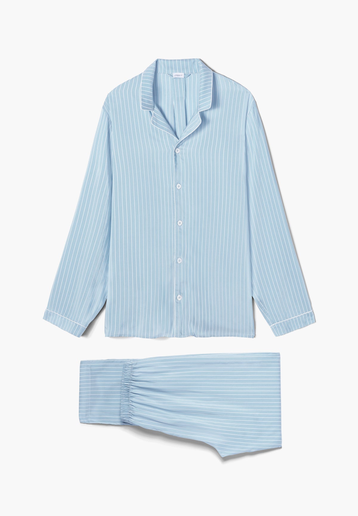 Pinstripes | Pyjama longues - aqua stripes