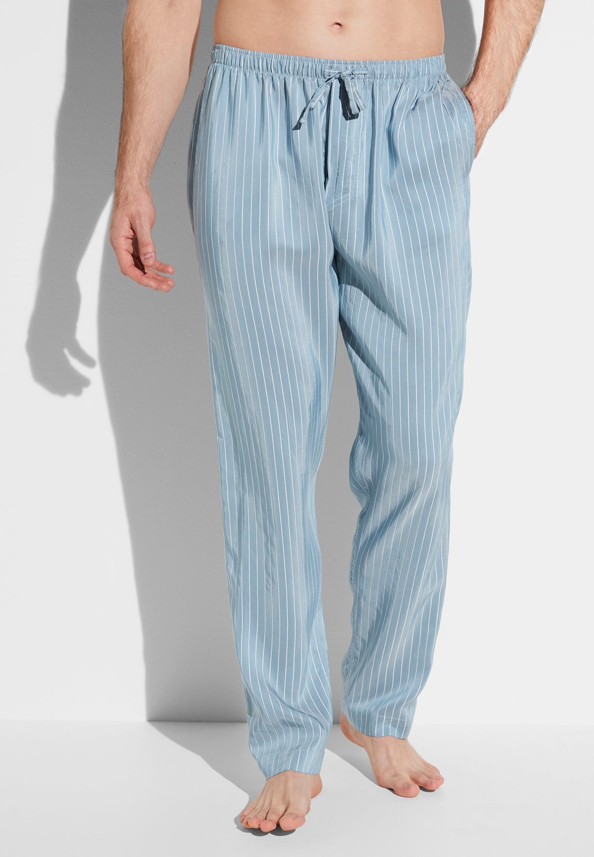 Pinstripes | Hose lang - aqua stripes