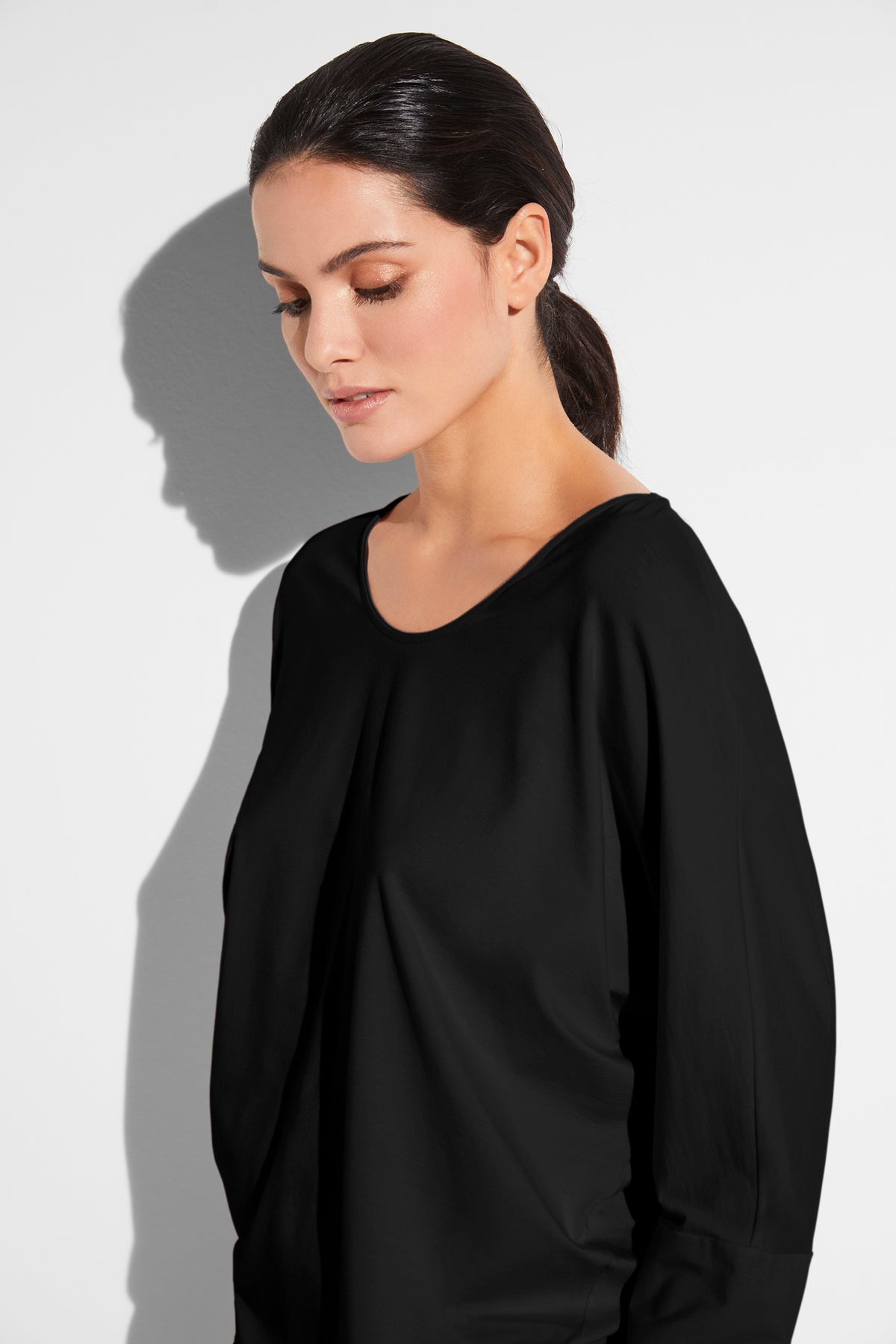 Pureness | T-Shirt Long Sleeve -Shirt langarm - black