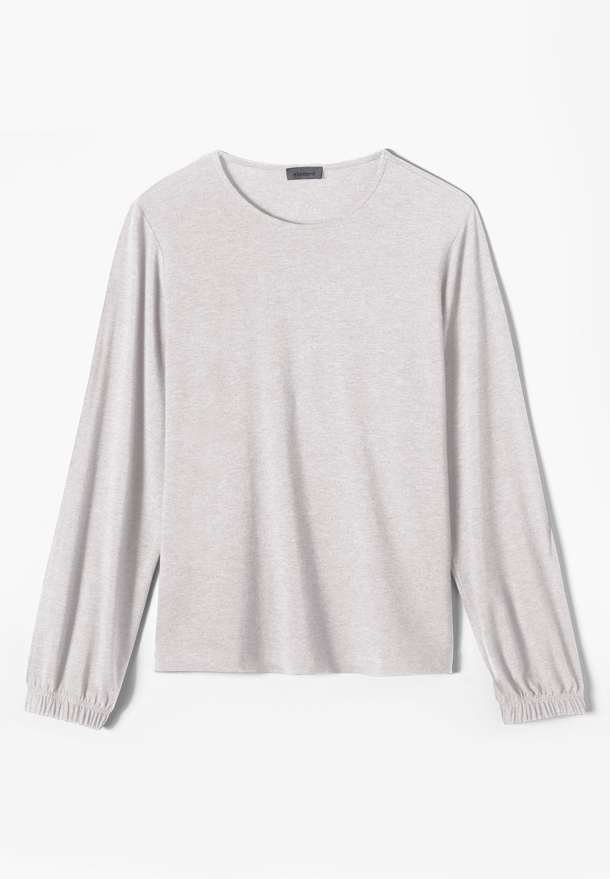 Soft Lounge | T-Shirt langarm - cloud