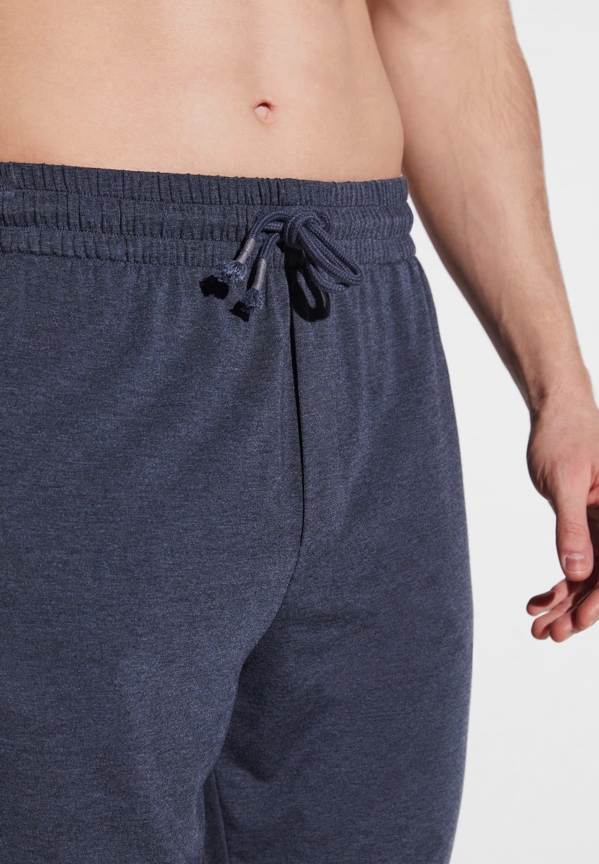 Soft Lounge | Pants Short - blue mélange