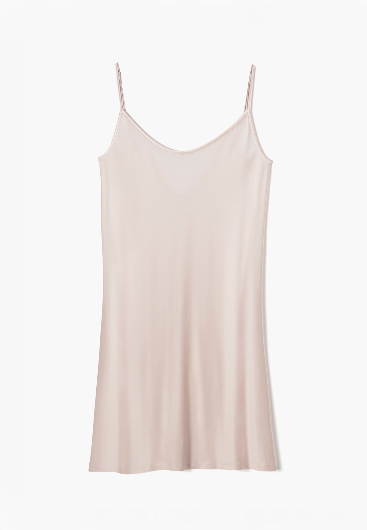 Silk Dreams | Chemise de nuit bretelles spaghetti - rose quartz