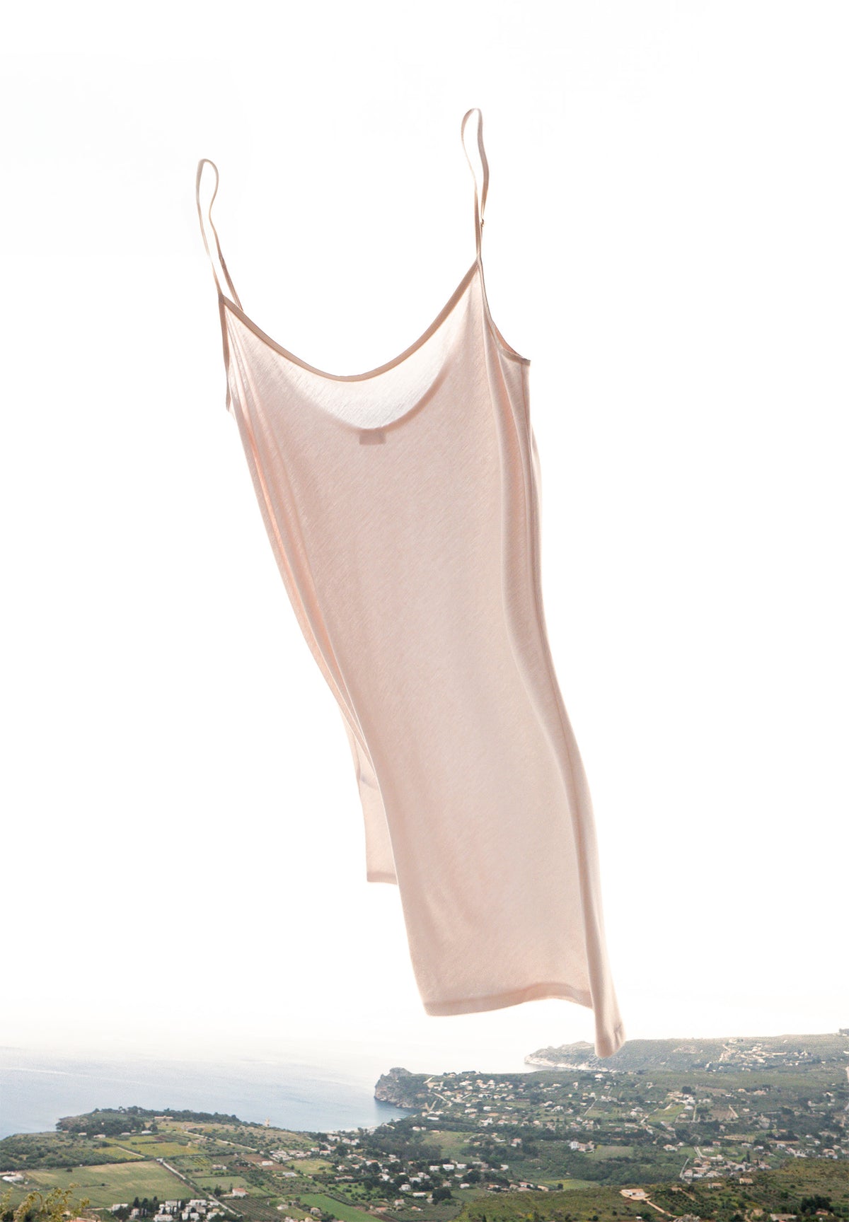 Silk Dreams | Chemise de nuit bretelles spaghetti - rose quartz